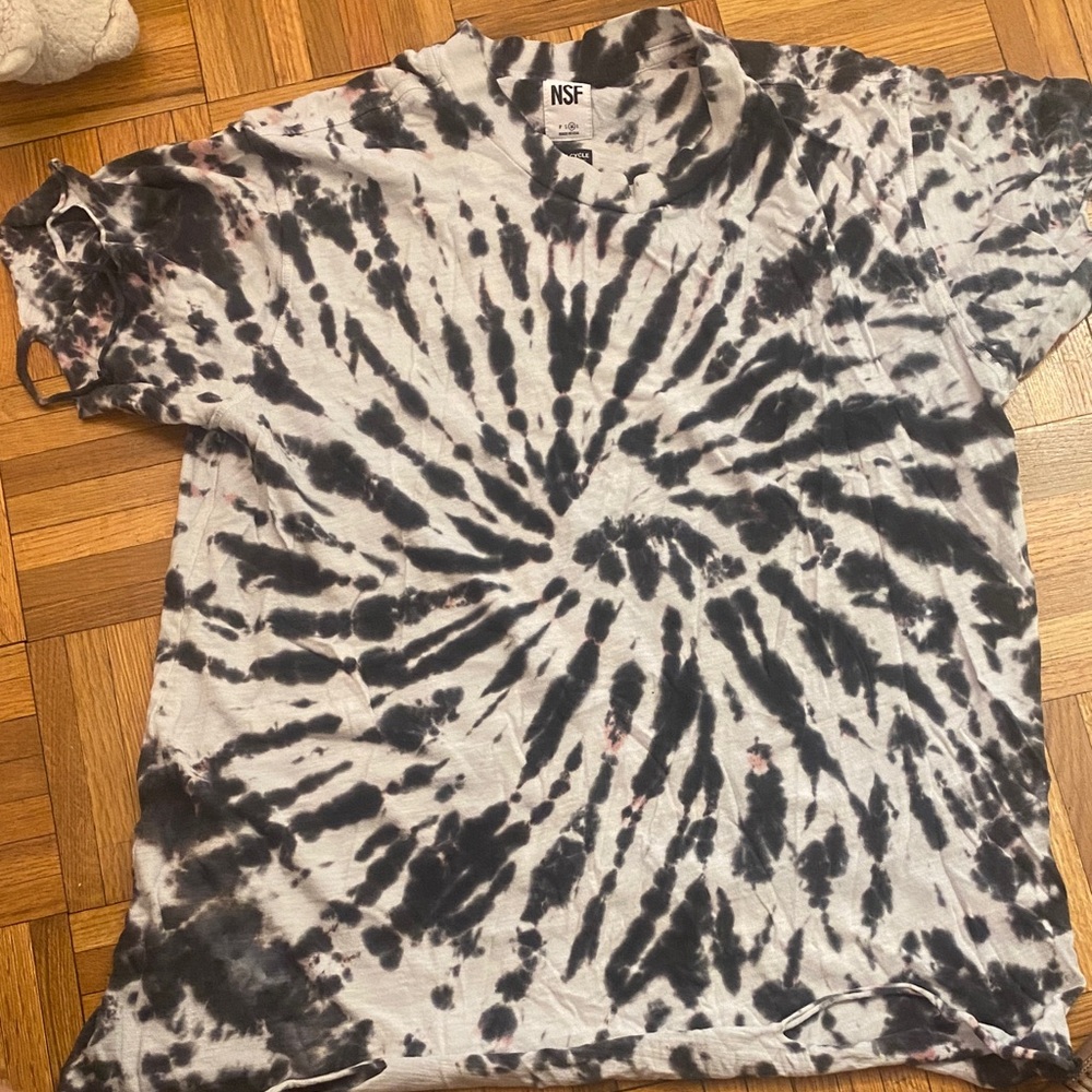 NSF Monochrome Tie-Dye T-Shirt